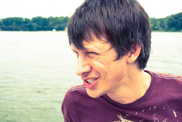 Matt Hunstad shows his best pirate face